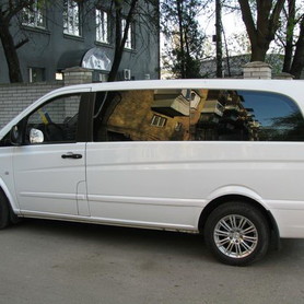 281 Микроавтобус Mercedes Vito белый - авто на свадьбу в Киеве - портфолио 3