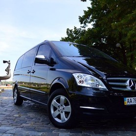 287 Микроавтобус Mercedes Viano black - авто на свадьбу в Киеве - портфолио 2