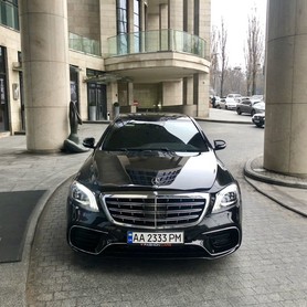 Mercedes-Benz S-class W222 2018 - авто на свадьбу в Киеве - портфолио 3