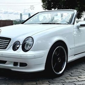 113 Mercedes 208 clk cabrio білий - авто на весілля
 у Києві - портфоліо 1
