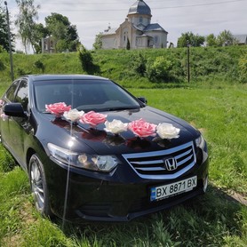 Honda ACCORD Black&White - авто на свадьбу в Хмельницком - портфолио 6