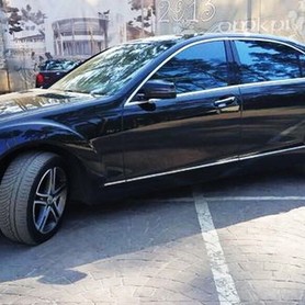 091 Mercedes-Benz W221 S500 black прокат авто - авто на свадьбу в Киеве - портфолио 1