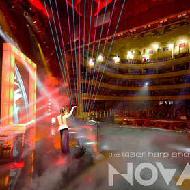 шоу лазерной арфы «novaЯ» / лазер шоу - артист, шоу в Киеве - портфолио 2