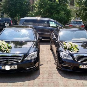 Mercedes W 221 long - авто на свадьбу в Черновцах - портфолио 1