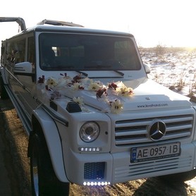 Лимузин Gelandewagen 3 оси 2017 года - авто на свадьбу в Ровно - портфолио 6