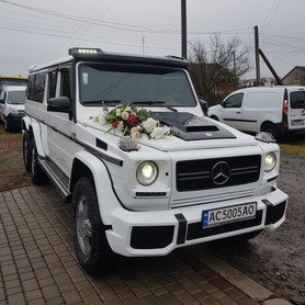 Прокат Авто Мерседес Кубік G клас 6х6 Араб - авто на свадьбу в Ровно - портфолио 1