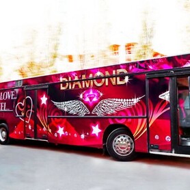 369 Автобус Пати бас Diamond Party Bus прокат - авто на весілля
 у Києві - портфоліо 3