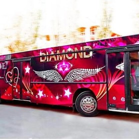 369 Автобус Пати бас Diamond Party Bus прокат - авто на свадьбу в Киеве - портфолио 2