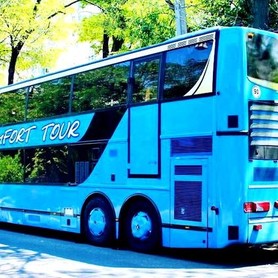 372 Автобус Van Hool 75 мест 2-х этажный - авто на свадьбу в Киеве - портфолио 2