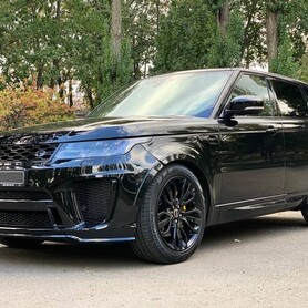 374 Range Rover Sport Style SVR черный в аренду - авто на свадьбу в Киеве - портфолио 1