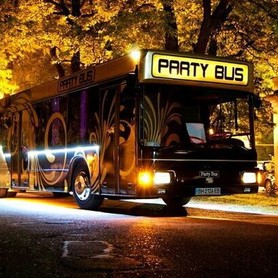 064 Автобус Party Bus Golden Prime пати бас - авто на свадьбу в Киеве - портфолио 1