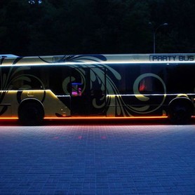 064 Автобус Party Bus Golden Prime пати бас - авто на свадьбу в Киеве - портфолио 2