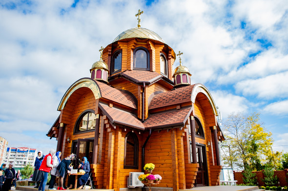 Венчание в храме Георгия Победоносца - фото №23