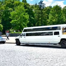 032 Лимузин Mega Hummer H2 Disco - авто на свадьбу в Киеве - портфолио 4