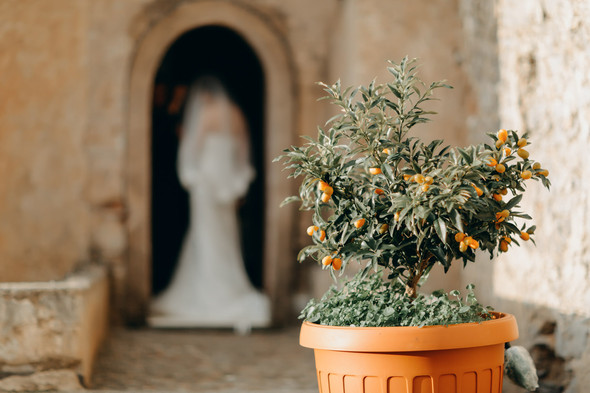 Позитивная семейная свадьба в Италии - фото №87