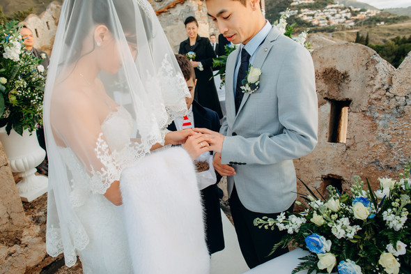 Позитивная семейная свадьба в Италии - фото №73