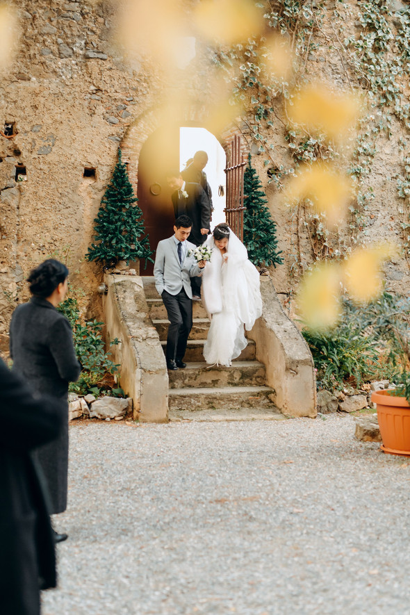 Позитивная семейная свадьба в Италии - фото №98