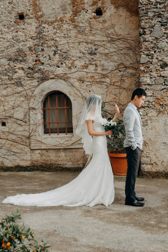 Позитивная семейная свадьба в Италии - фото №90