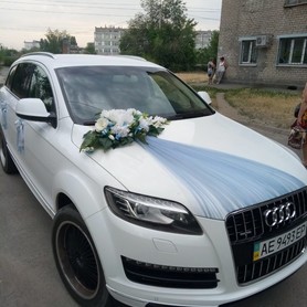 Ауди Q 7 - авто на свадьбу в Днепре - портфолио 2