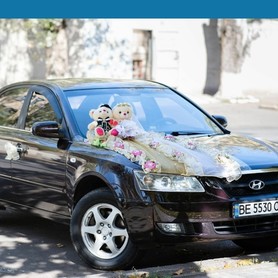 Хундай Соната - авто на свадьбу в Николаеве - портфолио 1