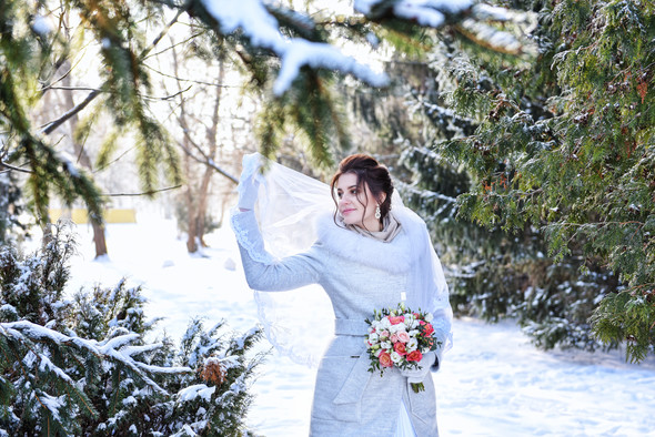 Снежная свадьба - фото №20