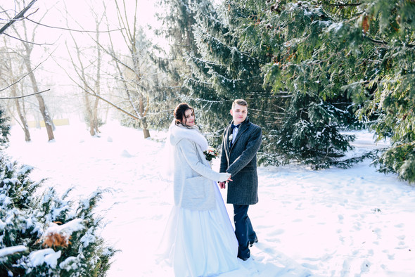 Снежная свадьба - фото №28