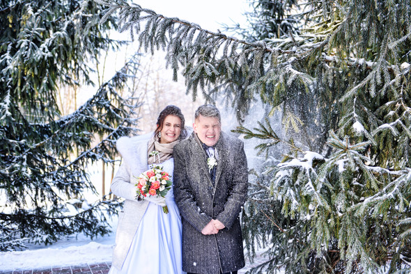 Снежная свадьба - фото №1