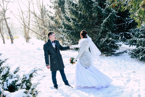 Снежная свадьба - фото №30