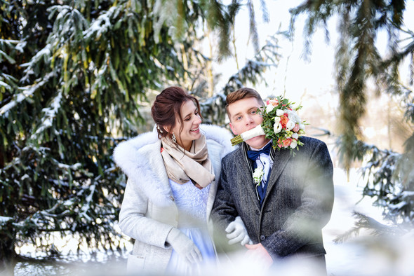 Снежная свадьба - фото №35
