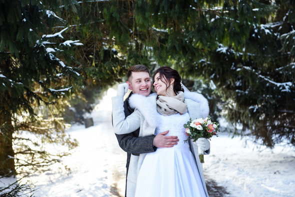 Снежная свадьба - фото №5