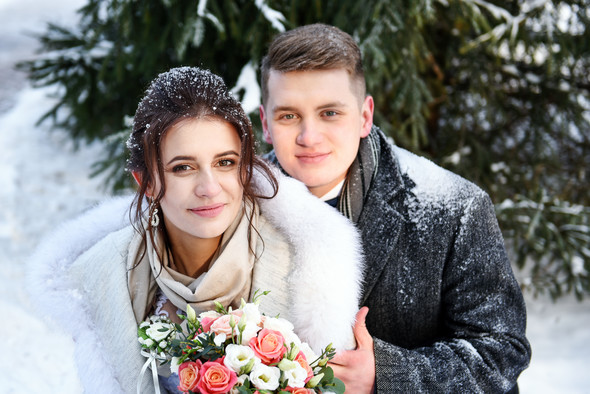 Снежная свадьба - фото №41