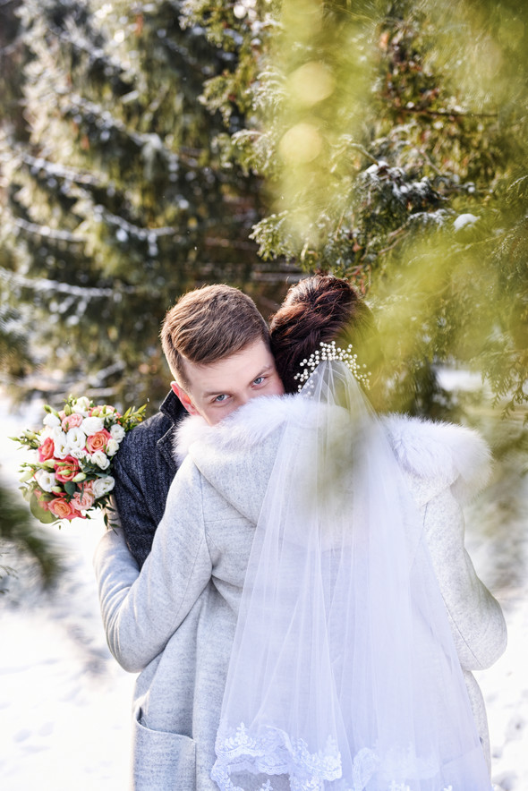 Снежная свадьба - фото №26