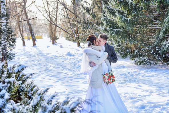 Снежная свадьба - фото №31