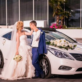 Hyundai Grandeur - авто на свадьбу в Запорожье - портфолио 5