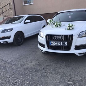 Audi Q7 - авто на свадьбу в Мукачево - портфолио 1