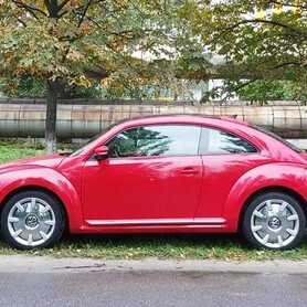 234 Volkswagen New Beetle красный аренда прокат - авто на свадьбу в Киеве - портфолио 6