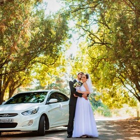 Hyundai Accent - авто на свадьбу в Запорожье - портфолио 1
