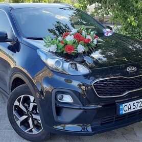 Kia Sportage New - авто на свадьбу в Черкассах - портфолио 4