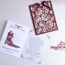 Ideas Box Studio - пригласительные на свадьбу в Львове - портфолио 4