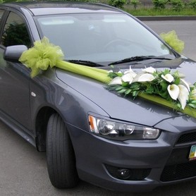 Прокат свадебного автомобиля Mitsubishi Lanser X, - авто на свадьбу в Черкассах - портфолио 1