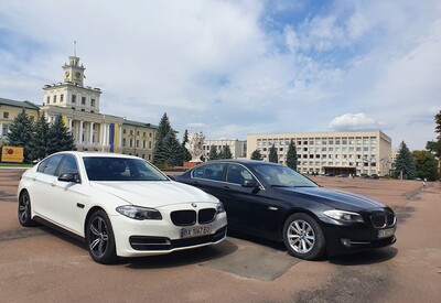 Сергій Весільний кортеж BMW 5 - фото 2