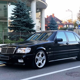 117 Mercedes Benz W140 S7.3 V12 Brabus черный - авто на свадьбу в Киеве - портфолио 2