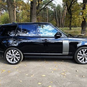224 Range Rover Vogue 4,4d черный - авто на свадьбу в Киеве - портфолио 5