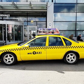 115 Chevrolet Caprice желтое такси - авто на свадьбу в Киеве - портфолио 2