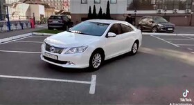 153 Toyota Camry V50 белая аренда - авто на свадьбу в Киеве - портфолио 4