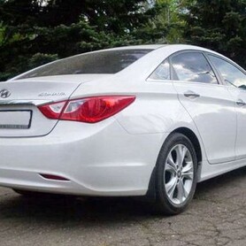 166 Hyundai Sonata белая NEW - авто на свадьбу в Киеве - портфолио 5