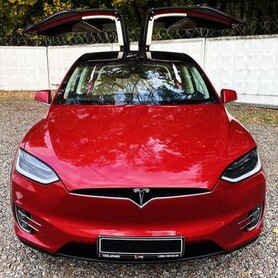 252 Внедорожник Tesla Model X 75D прокат аренда - авто на свадьбу в Киеве - портфолио 2