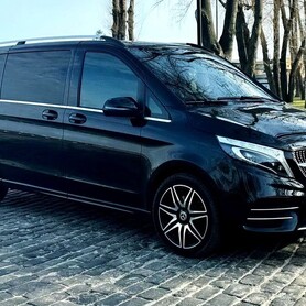 074 Аренда Mercedes Benz V Class микроавтобус - авто на весілля
 у Києві - портфоліо 1