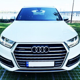 394 Внедорожник на свадьбу Audi Q7 белая аренда - авто на свадьбу в Киеве - портфолио 2