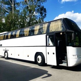 299 Neoplan 116H white прокат аренда - авто на свадьбу в Киеве - портфолио 2